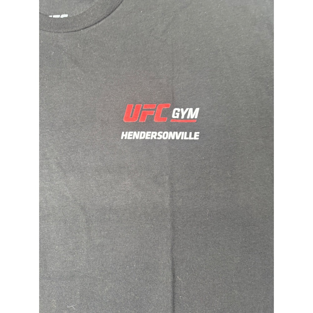 UFC Gym Hendersonville Tennessee Eagle Graphic T-Shirt Black Mens 2XL New - Picture 2 of 8